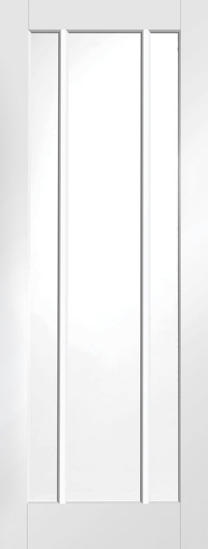 XL Joinery Worcester Clear Glazed White Primed FD30 Fire Door