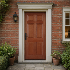 Mendes Hardwood Colonial 6 Panel External Door - Unfinished