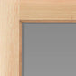 JB Kind Humber Glazed Oak Veneered Internal Door - Unfinished