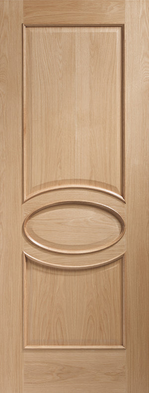 XL Joinery Calabria Traditional Oak Internal Door - Unfinished