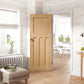 XL Joinery DX Oak Internal Door - Unfinished