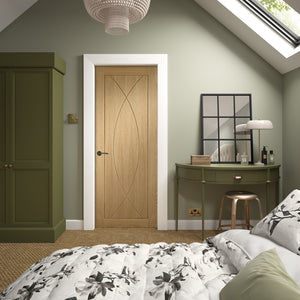 XL Joinery Pesaro Decorative Internal Oak Door - Pre Finished