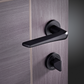 LPD Turin Matt Black Door Handle Pack