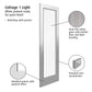JB Kind Cottage 1 Light White Primed Moulded Internal Door