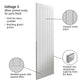 JB Kind Cottage 5 White Primed Moulded Internal Door