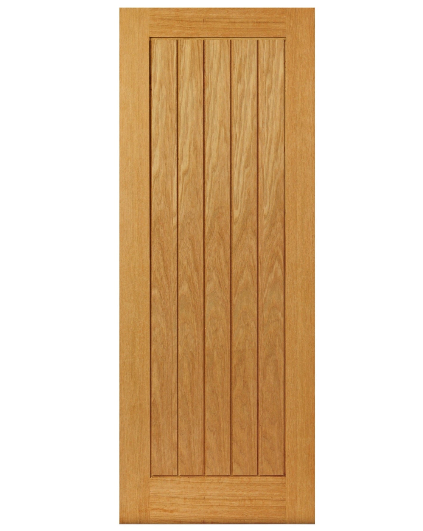 JB Kind Thames Oak 5 Panel FD30 Fire Door - Pre Finished