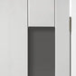 JB Kind Axis Glazed White Primed Shaker Style Bi-Fold Door