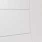 JB Kind Elektra White Painted Sun Ray Groove FD30 Fire Door - Pre Finished