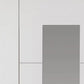 JB Kind Emral Glazed White Painted Internal Door - Pre Finished