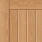 JB Kind Hudson Oak Laminate Internal FD30 Fire Door - Pre Finished