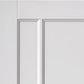 JB Kind Jamaica White Primed Shaker Style FD30 Fire Door