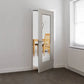 JB Kind Tigris Light Grey Full Glazed Internal Door - Pre Finished