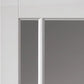 JB Kind Trinidad Glazed White Primed Shaker Style Internal Door