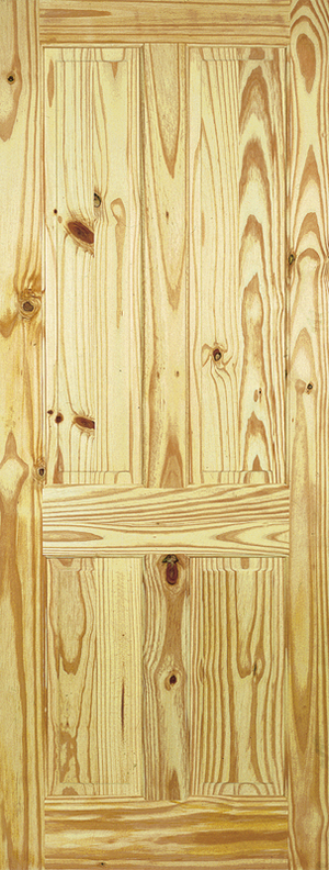 LPD Knotty Pine 4 Panel Internal Door
