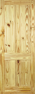 LPD Knotty Pine 4 Panel Internal Door