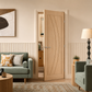 LPD Girona Oak FD30 Fire Door - Pre Finished
