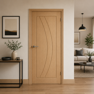 LPD Girona Oak Internal Door - Pre Finished