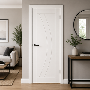 LPD Girona White Primed Internal Door