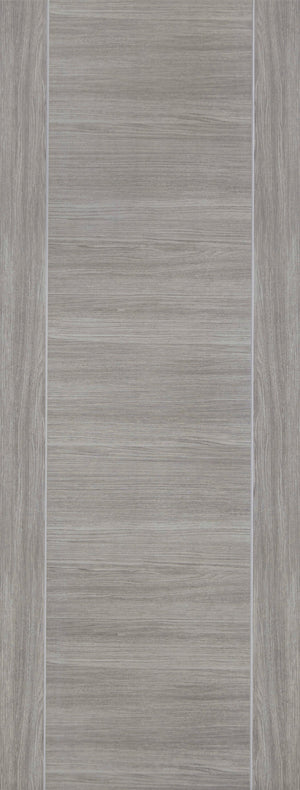 XL Joinery Forli White Grey Laminate FD30 Fire Door - Pre Finished