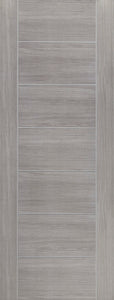 XL Joinery Palermo White Grey Laminate Internal Door - Pre Finished