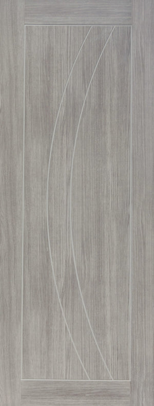 XL Joinery Salerno White Grey Laminate FD30 Fire Door - Pre Finished