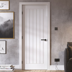 LPD Mexicano White Primed Internal Door