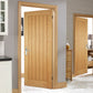 LPD Mexicano Oak Internal FD30 Fire Door - Unfinished