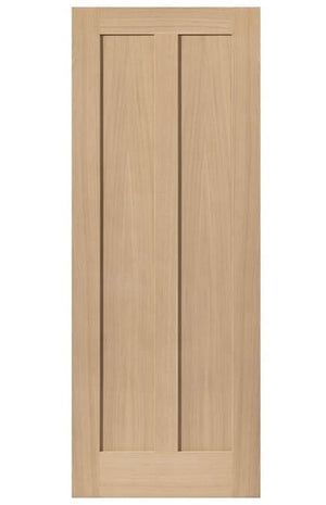 JB Kind Eiger Oak Veneered Shaker Style Internal Door - Unfinished