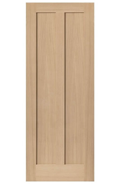 JB Kind Eiger Shaker Style Oak Internal Door - Unfinished