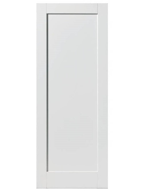 JB Kind Antigua White Primed Shaker Style FD30 Fire Door