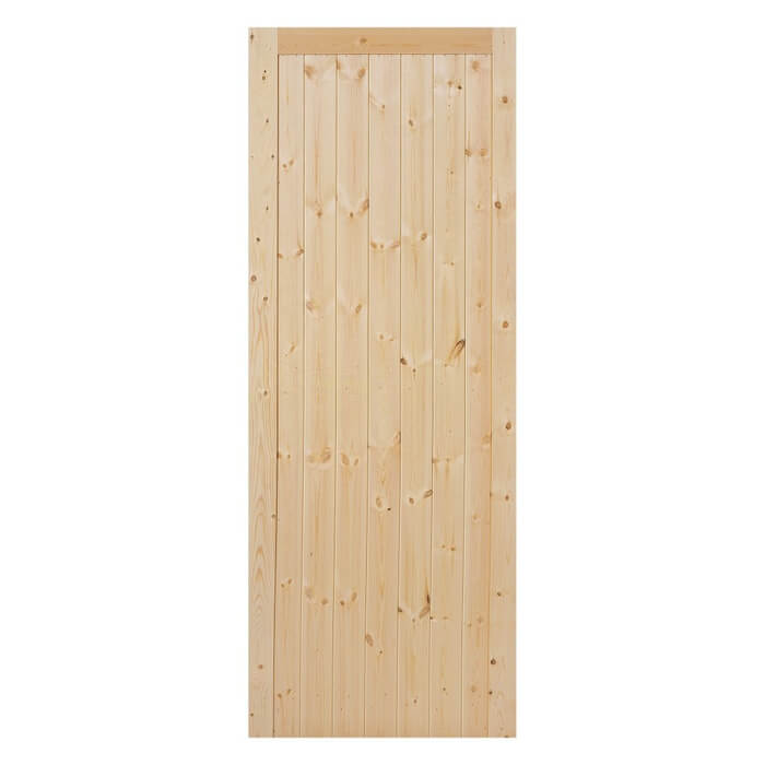JB Kind Framed, Ledged and Braced Boarded Shed Door