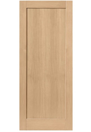 JB Kind Etna Oak Veneered Shaker Style Internal Door - Unfinished