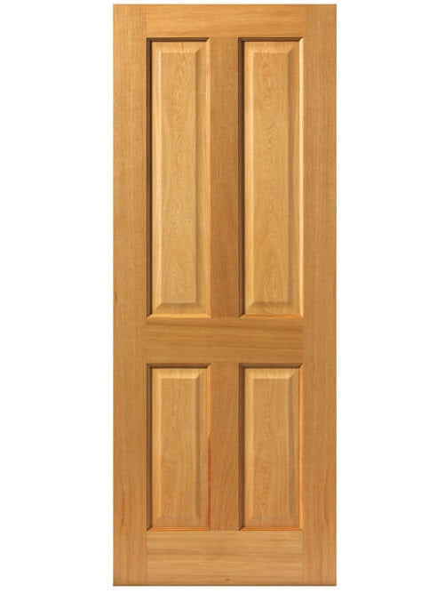 JB Kind Sherwood Oak Classic FD30 Fire Door - Pre Finished