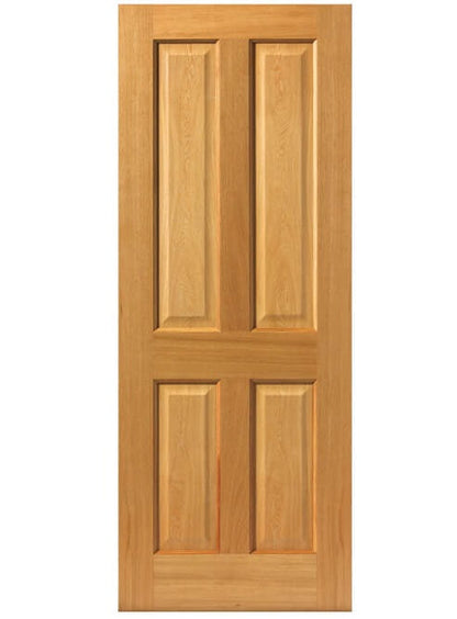 JB Kind Sherwood Oak Classic FD30 Fire Door - Pre Finished