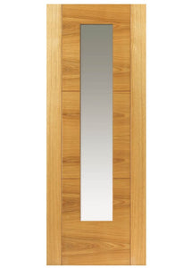 JB Kind Mistral Oak Glazed Internal Door - Pre Finished