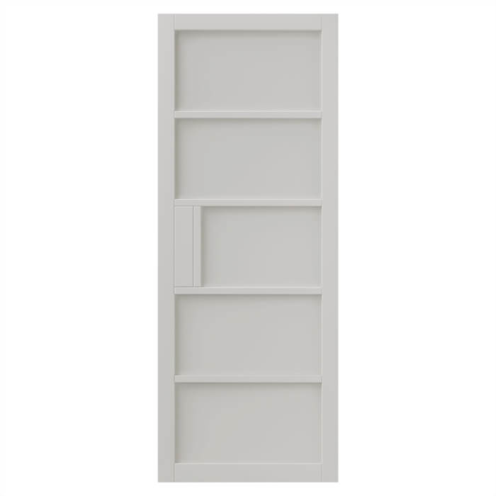 JB Kind Metro White Industrial Style Internal Door - Pre Finished