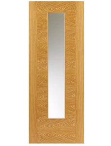 JB Kind Ostria Glazed Oak Internal Door - Pre Finished