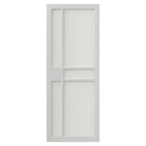 JB Kind City White Industrial Art Deco Style Internal Door - Pre Finished