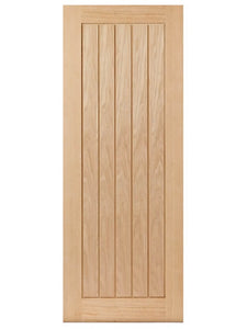 JB Kind Thames Oak 5 Panel Internal Door - Unfinished