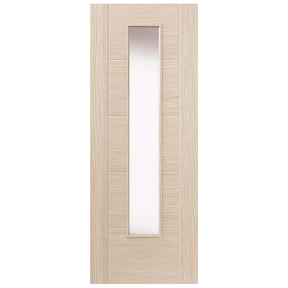 JB Kind Tigris Glazed Ivory Internal Door - Pre Finished