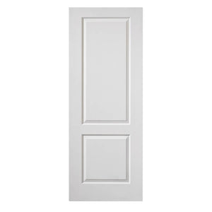 JB Kind Caprice Grained White Primed Moulded FD30 Fire Door