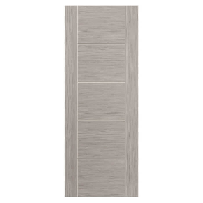 JB Kind Tigris Light Grey Laminate Internal FD30 Fire Door - Pre Finished