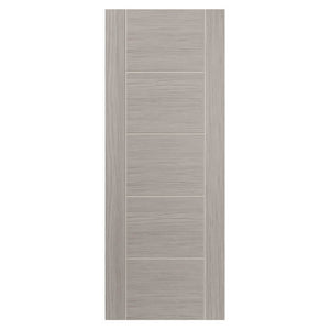 JB Kind Tigris Light Grey Laminate Internal FD30 Fire Door - Pre Finished