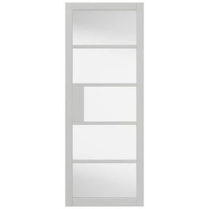 JB Kind Metro Glazed White Industrial Style Internal Door - Pre Finished