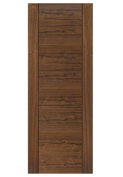 JB Kind Tigris Walnut 5 Panel Door - Pre Finished