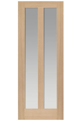 JB Kind Matterhorn Oak Veneered Shaker Style Internal Door - Unfinished