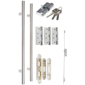 LPD Circular Pull Handle External Door Hardware Pack
