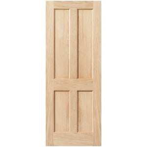 JB Kind Derwent Oak Internal Door - Unfinished