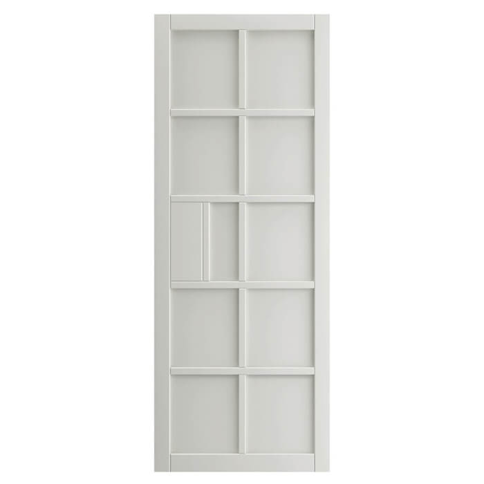 JB Kind Plaza White Industrial Style Internal Door - Pre Finished