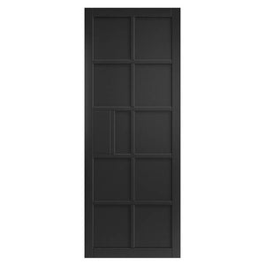 JB Kind Plaza Black Industrial Style Internal Door - Pre Finished